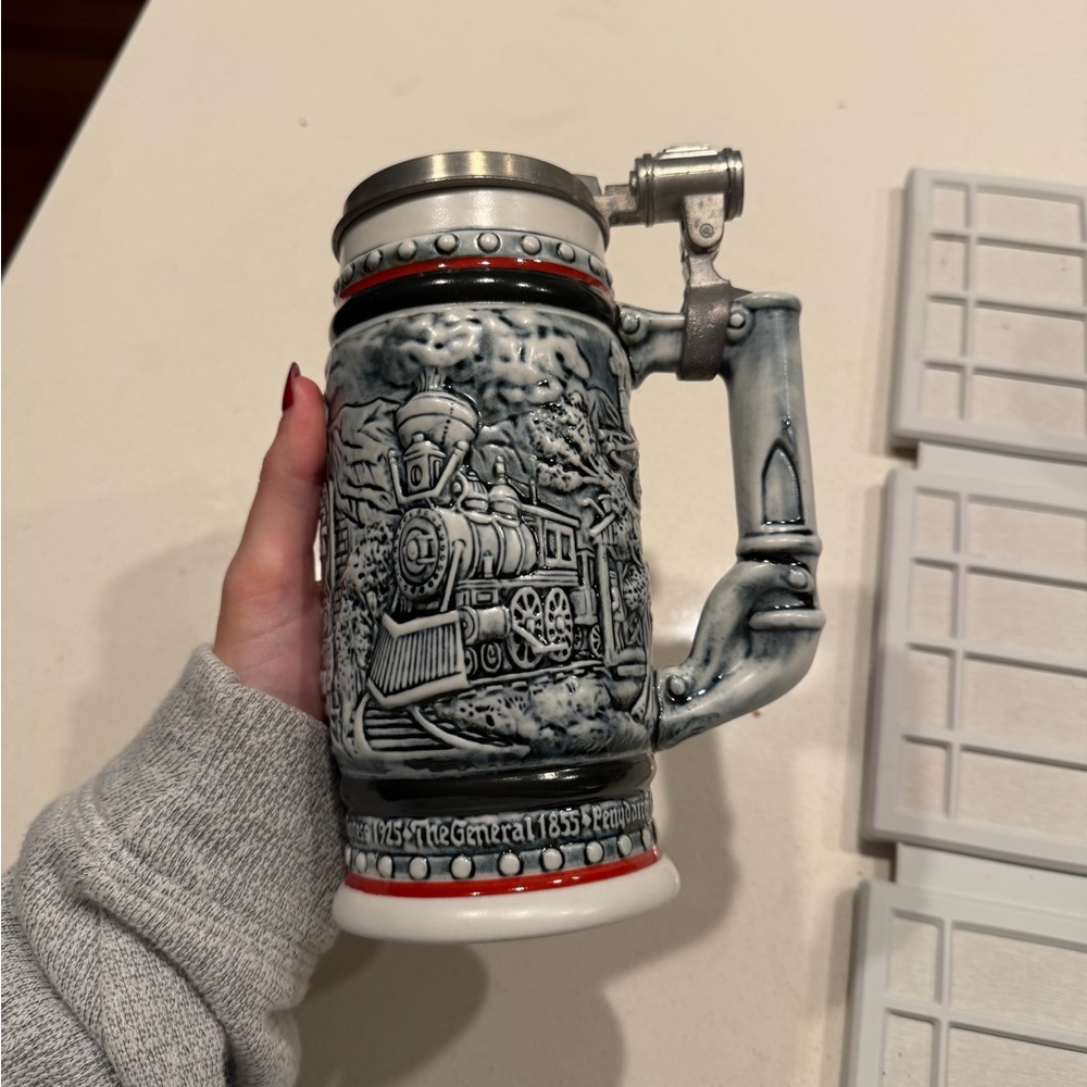 1982 Avon Train Beer Stein